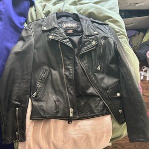 Authentic Schott’s leather jacket size small